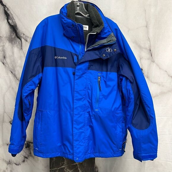 Columbia Other - Blue Columbia sportswear jacket with fleece liner